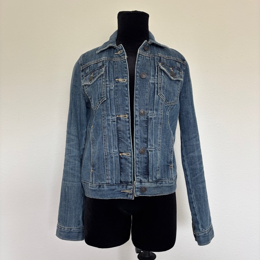 Abercrombie & Fitch Classic Denim Jean Jacket